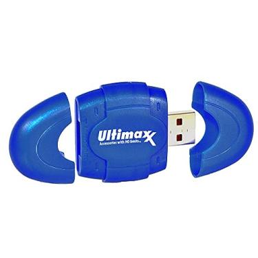 Imagem de Ultimaxx Leitor e gravador de cartão USB de alta velocidade para SD, SDHC, SDXC, MicroSD, MicroSDHC e MicroSDXC