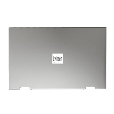 Imagem de Lyinsen Tampa traseira traseira de substituição para laptop LCD de 14 polegadas para Dell Inspiron 7415 5410 5415 0NRGDR NRGDR 460.0N809.0011 Prata