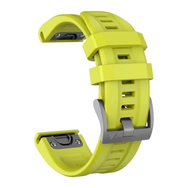 Imagem de ISABAKE Pulseira esportiva de silicone para Fenix 7S para relógio inteligente Fenix 7S Pro/Fenix 6S/Fenix 6S Pro/Fenix 5S/Fenix 5S Plus/D2 Delta S - fivela prata