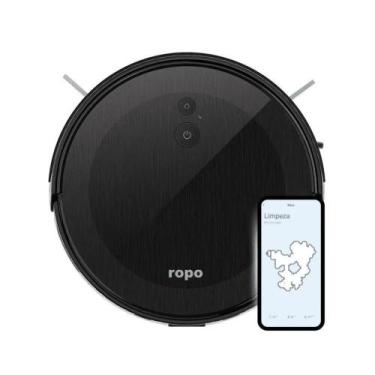 Imagem de Robô Aspirador Ropo Smart Pet Limpeza Profunda para Casas com Pets 2 e