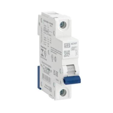 Imagem de Disjuntor unipolar 25a curva c mdwp mini din c25 weg