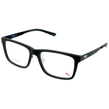 Imagem de Armação Puma PE0116O 002 Cinza Masculino - Cinza - Masculino - Único-Masculino