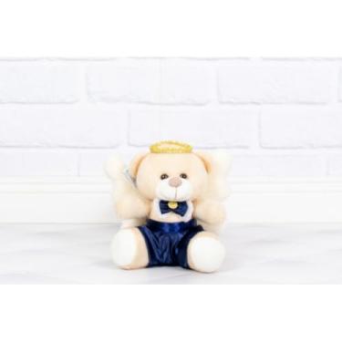 Imagem de URSO ANJO PELUCIA TEDDE 18 CM - PARA DECORAÇÃO (MARINHO)