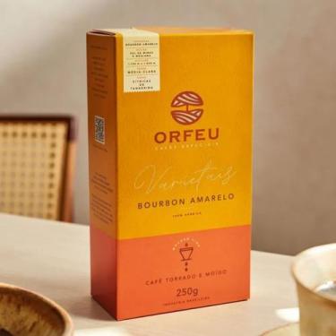 Imagem de 250g Café Torrado e Moído Orfeu Bourbon Amarelo Especial 100% Arábica