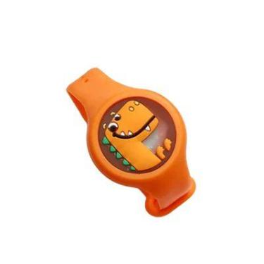 Imagem de Pulseira infantil com repelente - Sem marca, Laranja