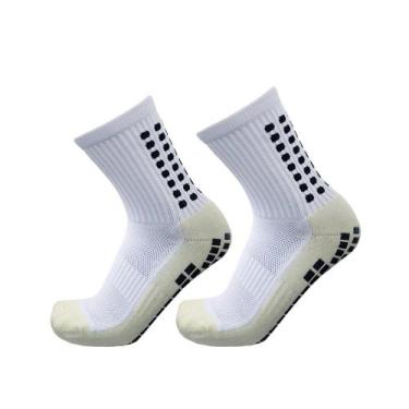 Imagem de Meia Esportiva Antiderrapante Futebol Tipo Trusox Pro Socks Tamanho ún
