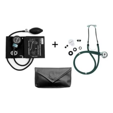 Imagem de Esfigmo Adulto Bic NEW INNOVA PLUS + Rappaport Estetoscópio Duplo Prem