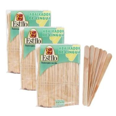 Imagem de Abaixador De Língua 300 Un Médico Garganta Farmacêutico - Estilo