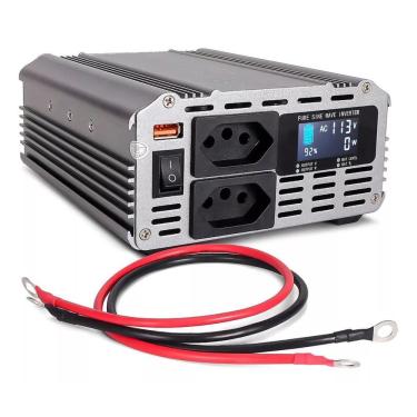 Imagem de Inversor De Tensão 24V Para 220V 1000W Onda Senoidal Pura