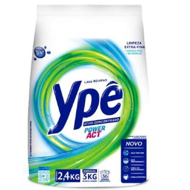 Imagem de Lava Roupas em Pó 2,4kg 1 UN Ypê Power Action - YPE POWER ACTION