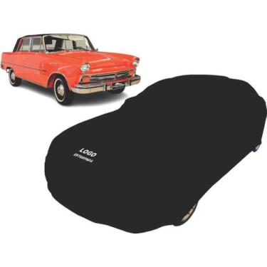 Imagem de Capa Carro Antigo Aero Willys Itamaraty Máxima Proteção - Mz, Preto