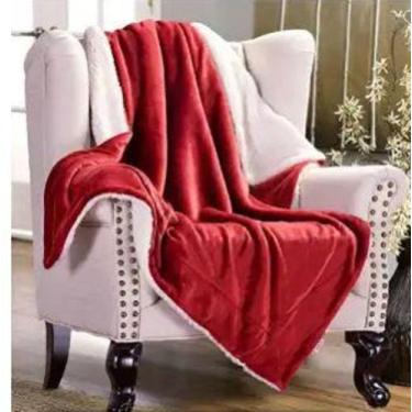 Imagem de Cobertor  casal queen  manta  sherpa  de carneiro 2,40m x 2,20m equali
