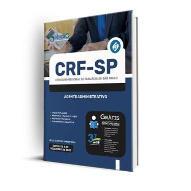 Imagem de Apostila CRF-SP - Agente Administrativo