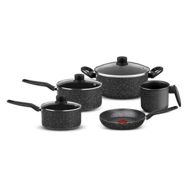 Imagem de Jogo de Panelas Rochedo Stone Pro 5 peças