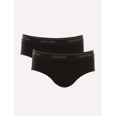 Imagem de Cueca Calvin Klein Brief C11.01 PT00 Cotton Stretch Classic Preta Pack