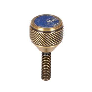 Imagem de Parafusos de pescoço de saxofone Heavy 135 da KGU Music para saxofone alto, tenor, soprano, sax barítono para Selmer, Yanagisawa, Júpiter, Couesnon (bronze antigo, lápis-lazúli)