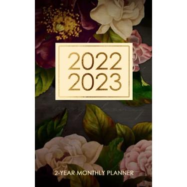 Imagem de 2022-2023 2-Year Monthly Planner: Calendar & Monthly planner, small pocket size 5x8" (24 months : January 2022 up to December 2023) : Appointments / ... To Do List (Classic Vintage Flower Cover 2)