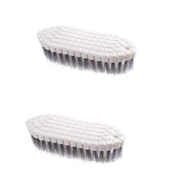 Imagem de Escova de limpeza para pia Hovico, 2 unidades, escova dobrável, perfeita para banheiras, pia, paredes de azulejos, bancadas e pisos