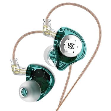 Imagem de KZ EDX PRO intra-auricular IEM Fones de ouvido com fio 1DD fones de ouvido com fio HiFi graves profundos com 1DD novo driver dinâmico de 10 mm com cabo destacável
