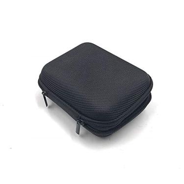 Imagem de Capa de armazenamento rígido portátil bolsa de transporte para Nintendo Game Boy Advance SP GBA SP (preta)