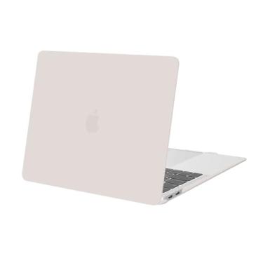 Imagem de MOSISO Capa compatível com MacBook Air de 13 polegadas 2022, 2021, 2020, 2019, 2018, versão A2337, M1, A2179, A1932, Touch ID, capa rígida de plástico compatível com MacBook Air de 13,3 polegadas,