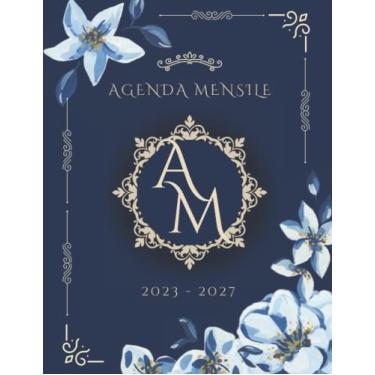 Imagem de Agenda 5 Anni 2023-2027: 5 anni | Agenda Giornaliera pianificatore mensile per 5 anni Calendario 2023-2027 |60 mesi Planner annuale Calendario ... | Agenda Giornaliera, Diario, Formato A4