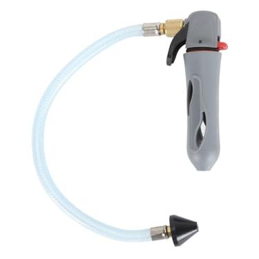 Imagem de Limpador Eficiente de Pistola de Drenagem de Cartucho de CO2, Kit Abridor de Pistola de Drenagem Rosqueada Com Mangueira Flexível para Linha de Condensado AC (Cinza)