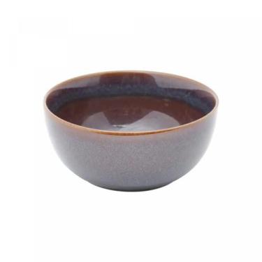 Imagem de Cj 6 Bowls de Porcelana Reactive Glaze Cinza 13x6cm - Wolff