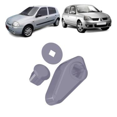 Imagem de Alavanca Reclinadora Banco Esquerdo Clio 1999 A 2012 Grafite - PLASTCA