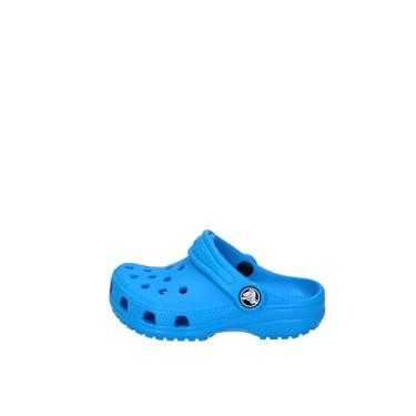 Imagem de Crocs Tamanco clássico infantil unissex, Oceano e Oceano, 8 Toddler