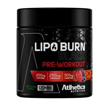 Imagem de Pré-Treino Lipo Burn Black 200g - Atlhetica Nutrition-Unissex