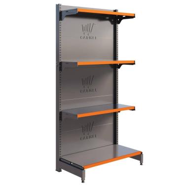 Imagem de Gôndola Centro 1 Ponta 1,37 m 40KG Expositor de Supermercado Amapá