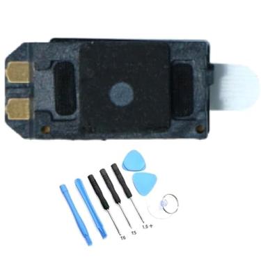 Imagem de Alto-falante para Samsung Galaxy A13 A135 / A13 5G A136 A136U Receptor de som de fone de ouvido, peça de reparo de módulo de som de alto-falante superior, kit de ferramentas incluído
