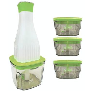 Imagem de Triturador Mixer  Lâminas Cortes Vegetais Carnes Frutas 110V - jdmazin