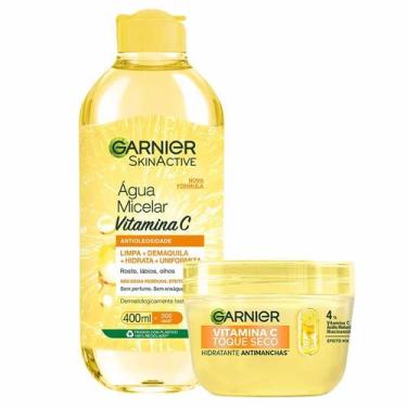 Imagem de Garnier Skin Vitamina C Kit - Hidratante Facial Antimanchas + Água Mic