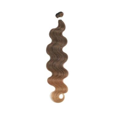 Imagem de Extensions de Cabelo Sintético Ombre Loiro 613 - Onda Corporal, 26 pol