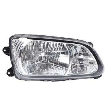 Imagem de Montagem do Farol Automotivo Material ABS PC PC Clear Lens de Farol Substituição para Hino 500 Mega (sem lâmpada) (Certo)