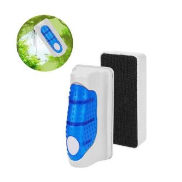 Imagem de Limpador Magnético flutuante 12mm limpador de vidro aquario - Acquapex