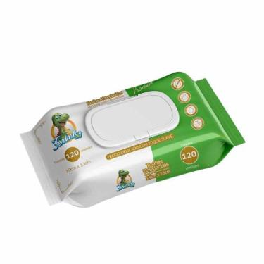Imagem de Toalha umedecida ferinha premium 120 unid.