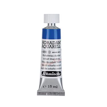 Imagem de Schmincke - HORADAM® AQUARELL - aquarelas dos melhores artistas, 488 azul-cobalto escuro, 14 488 006, tubo de 15 ml