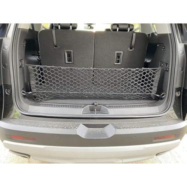 Imagem de Rede de carga de malha elástica estilo envelope automotivo para Buick Encore GX 2020-2022 - Organizador de porta-malas e armazenamento premium - Rede de bagagem para crossover - Melhor organizador de carro para Buick Encore GX