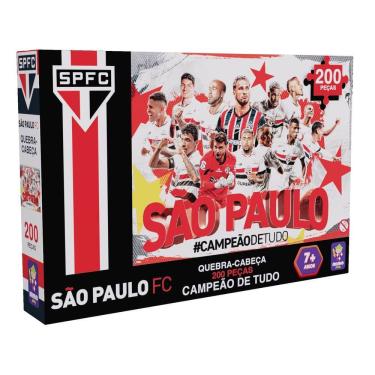 Imagem de Quebra-Cabeça Time São Paulo 200 Peças - Mimo