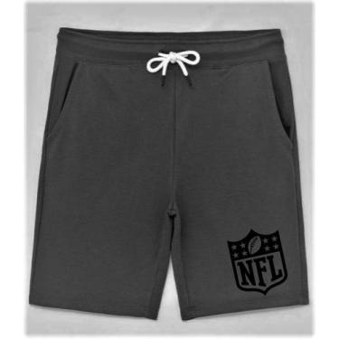 Imagem de Bermuda Plus Size Moletinho Masculina NFL Super Bowl Football. - Az St