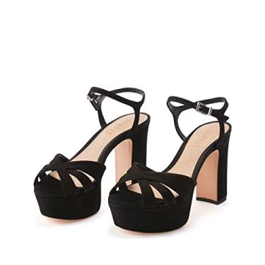 Imagem de SCHUTZ Sandália feminina Keefa, Preto, 40