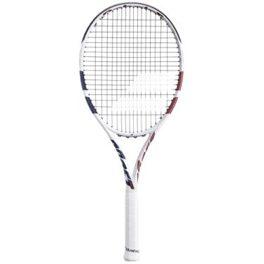 Imagem de Babolat Raquete de tênis Boost Drive, branca (aderência de 11 cm)