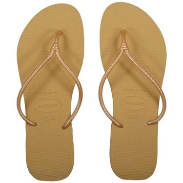 Imagem de Chinelo Havaianas Tube Feminino Cor:Bege;Tamanho:39/40