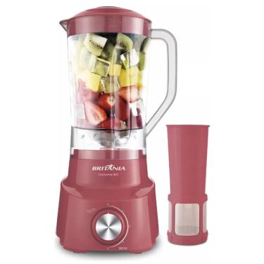 Imagem de Liquidificador Britania Ultra Turbo Rosa 800W 2.6L 220V