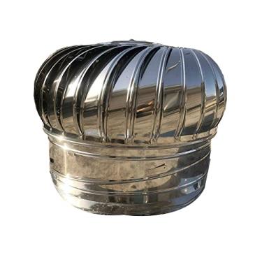 Imagem de Capa de lareira giratória de aço inoxidável com ventilação giratória capa de lareira giratória de aço inoxidável capa de lareira anti-tiro descendente com ventilação de tampa giratória