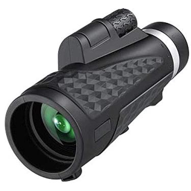 Imagem de CUTPOIY Monóculos monoculares adultos com tripé 18 x 62 monóculos à prova d'água HD de alta potência com suporte para smartphone para observação de pássaros