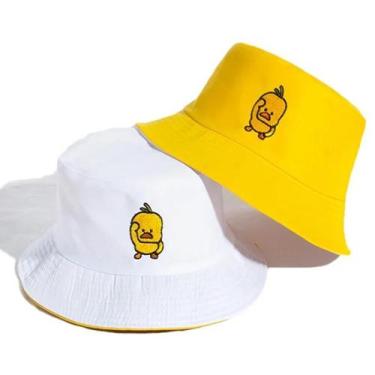 Imagem de Chapéu Balde Reversível de Pato - Verão 2024 - Proteção Solar para Pra
